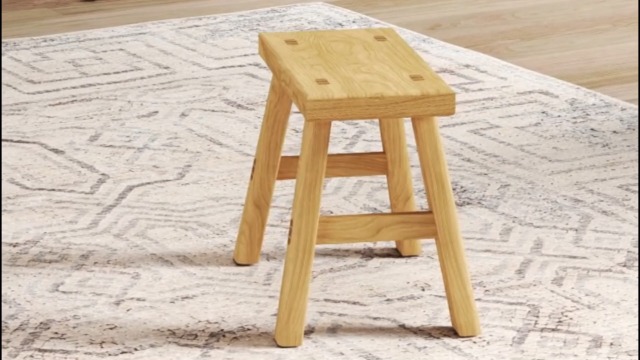 Amazon.com: ANQILEE Handmade Solid Wood Stool Milking10 Height